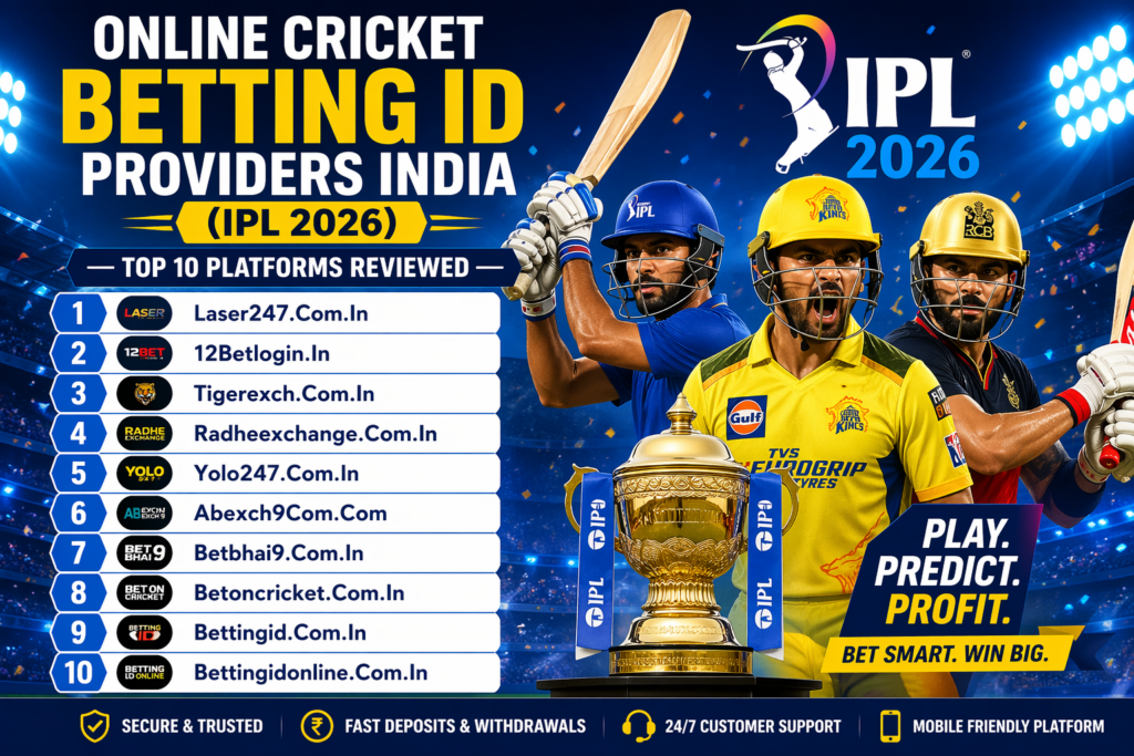 Online Cricket Betting ID Providers